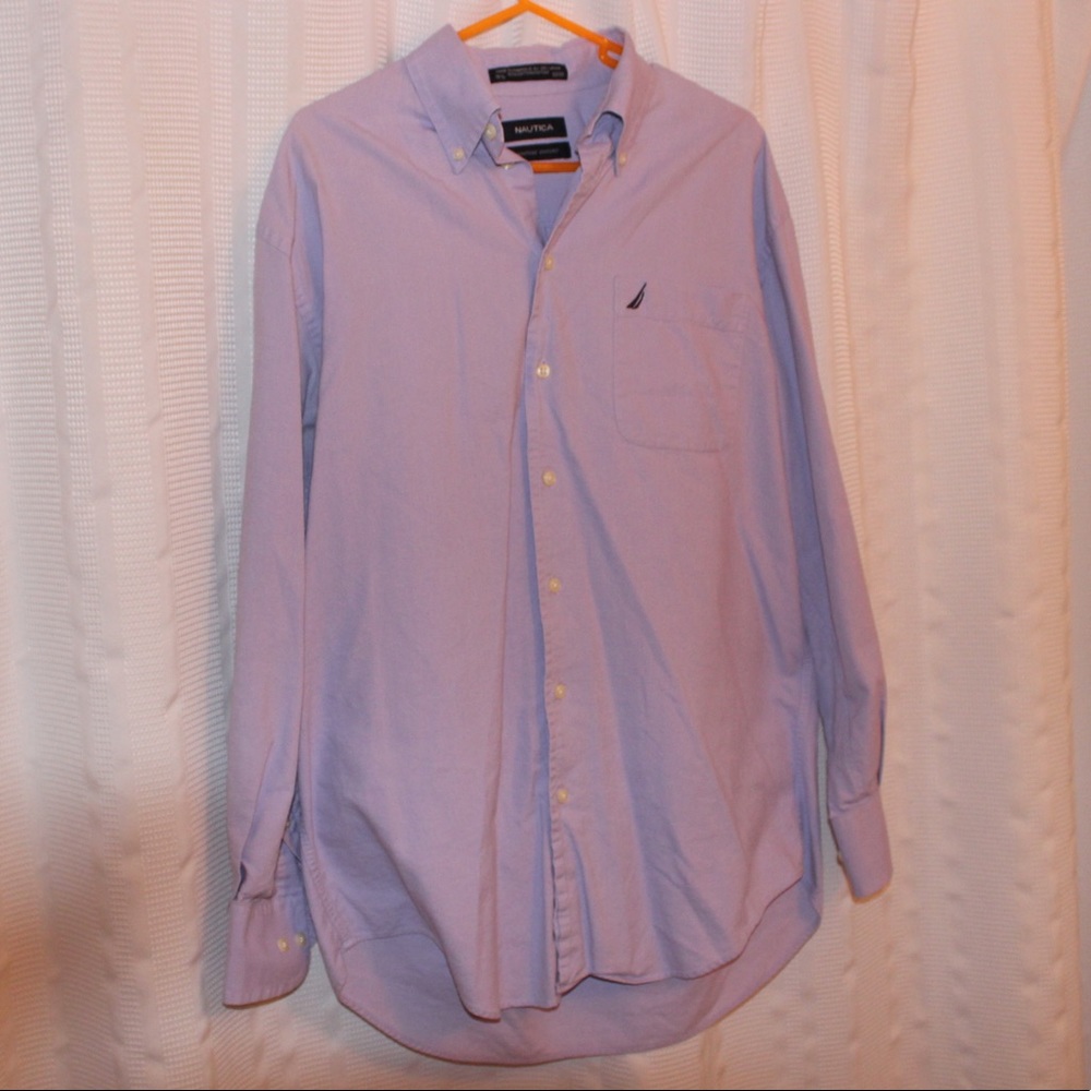 Light Purple Long Sleeve Nautica Button Down